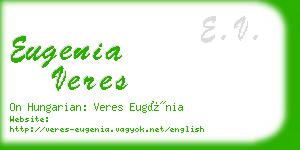 eugenia veres business card